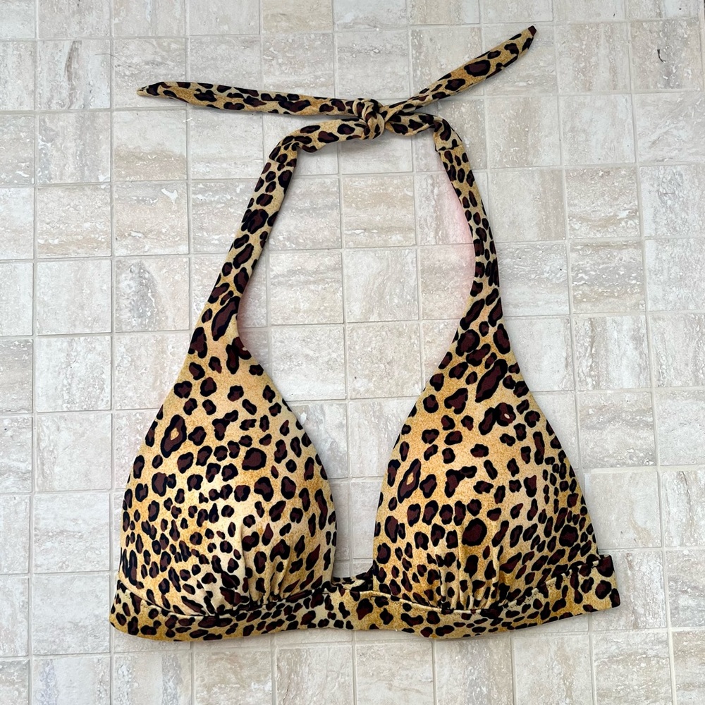 Vintage Victoria’s Secret Cheetah Print Bikini Top
